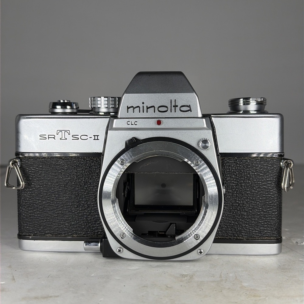 Minolta SRT SC-II SLR 35mm Film Camera Body - Working